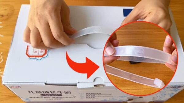 Kunststoffgriff aus Pappe, nicht wegwerfen: unverzichtbar sowohl in der Küche als auch im Badezimmer