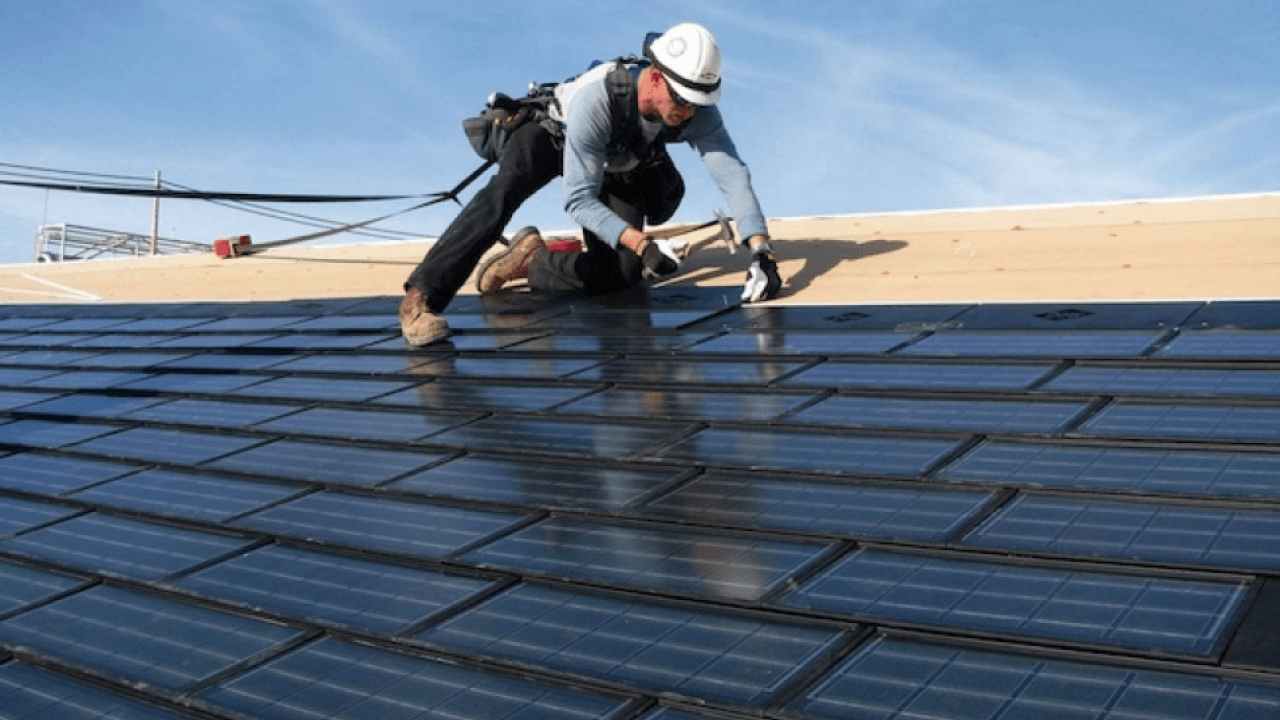 Photovoltaik-Fliesen