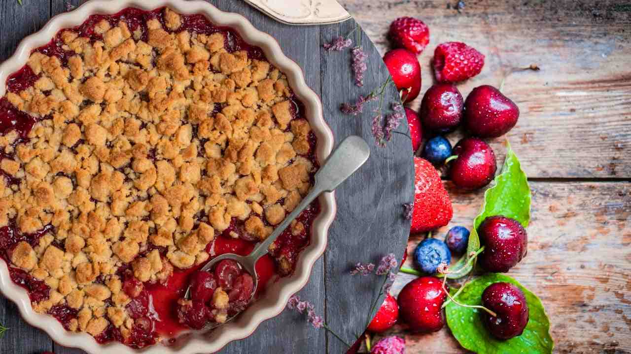 Zerbröckelte Kirschen