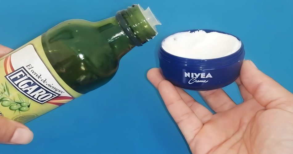 Nivea-Creme mit Olivenöl mischen: Die Lösung, die ein großes Schönheitsproblem löst