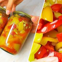 Paprikasalat (für den Winter). Eine Dose ohne Essig, die jedem gefallen wird!