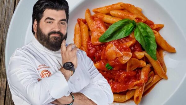 Penne all’arrabbiata aus Cannavacciuolo, jeder wird sich die Koteletts lecken: zu gut