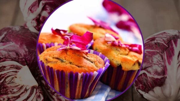Radicchio-Muffins, ideal für Mai: Sie werden sie nacheinander essen | Außergewöhnlich