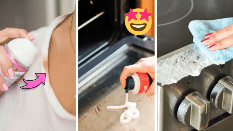 Rasierschaum: 16 Anwendungen, um ALLES im Haus zu reinigen