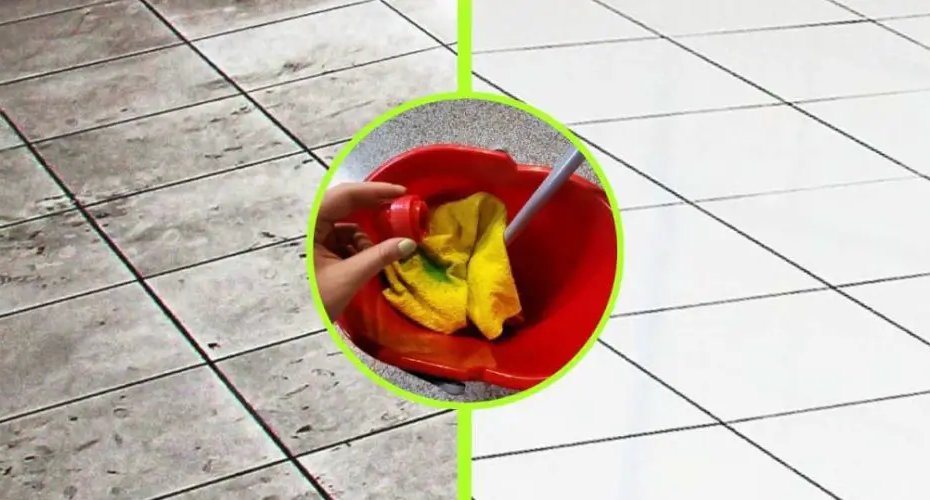 Rebellischer Boden, mit 1 Tropfen davon bleibt er sauber und sehr glänzend.