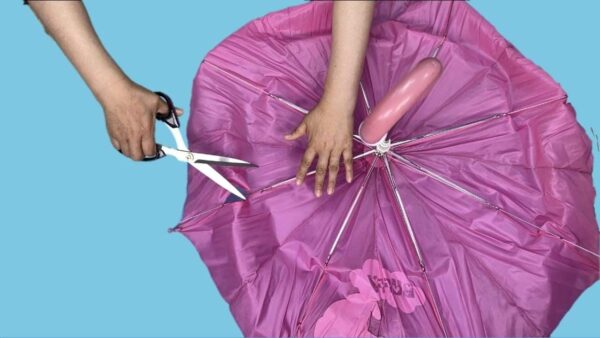 Regenschirm mit Loch drin, werfen Sie ihn nicht weg: Verwenden Sie ihn auf diese Weise wieder und Sie werden nicht ohne ihn sein