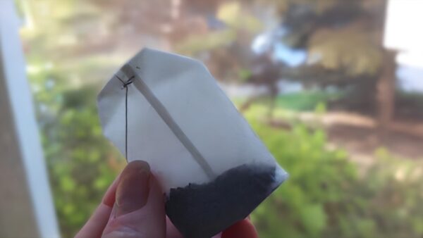 Reiben Sie einen Teebeutel am Fenster und sehen Sie selbst, was passiert