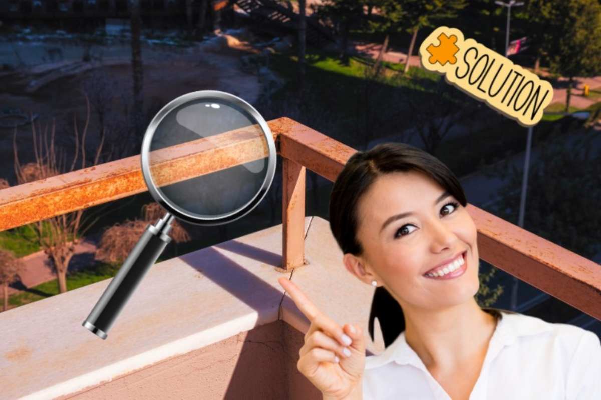 Rostbildung auf dem Balkon bei schlechtem Wetter verhindern