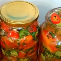 Salat “Geschmack des Sommers” (für den Winter)!