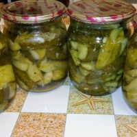 Salat aus marinierten Gurken (für den Winter)!