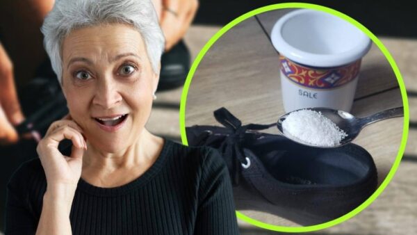 Salz in den Schuhen, jeder fängt an, es zu tun – der Grund ist schwer vorstellbar