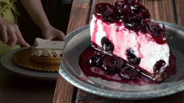 Schwarzkirsch-Eiscremetorte, die man unbedingt probieren sollte: perfekt für nach dem Abendessen