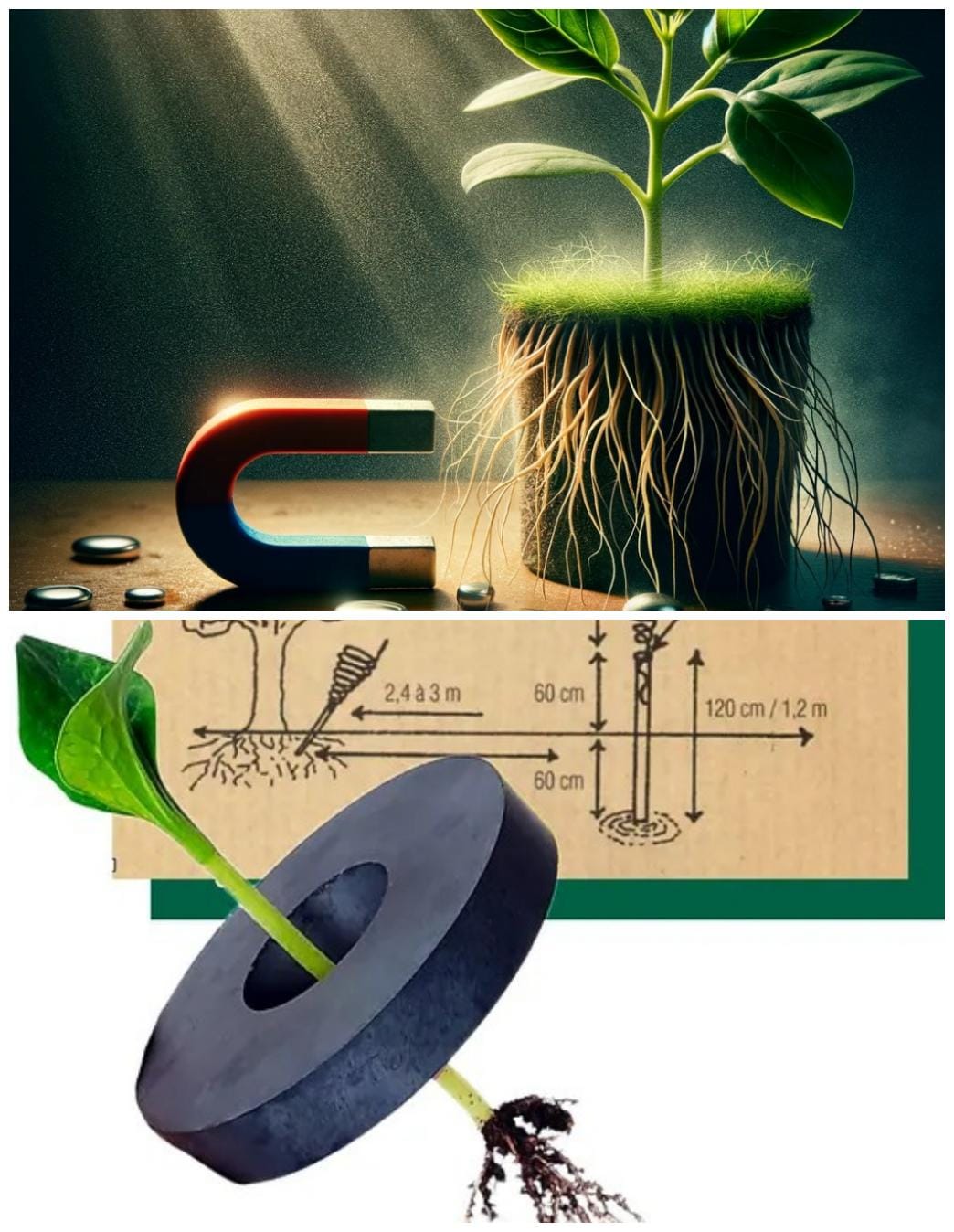 Setzen Sie einen Magneten in den Topf. Die Ergebnisse sind unglaublich.