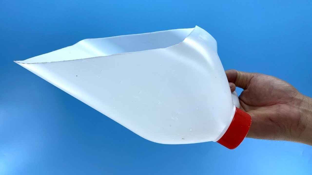 Flasche aufschneiden