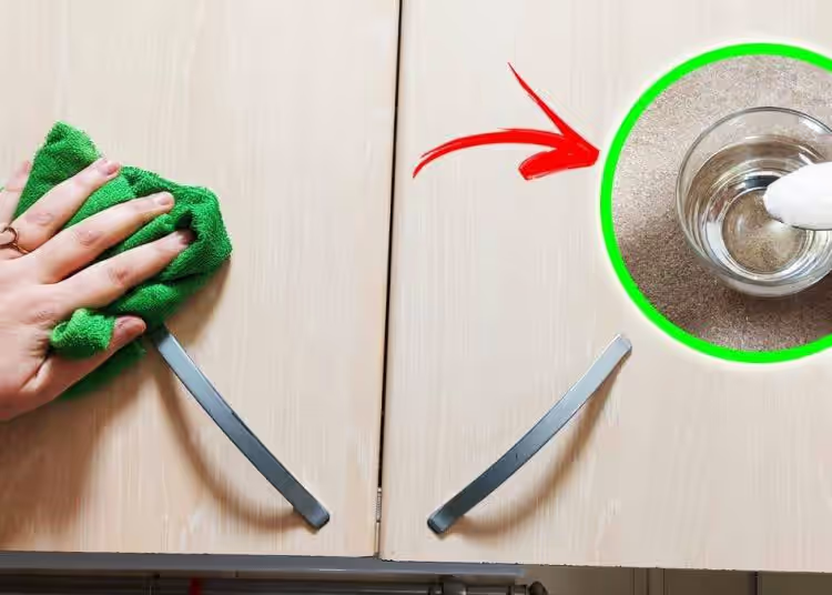 Sind Ihre Küchenmöbel voller Fett? Wie reinigt man sie, um Spuren zu entfernen?