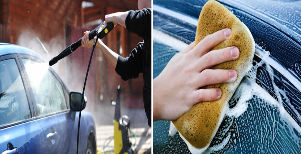 So reinigen Sie das Auto