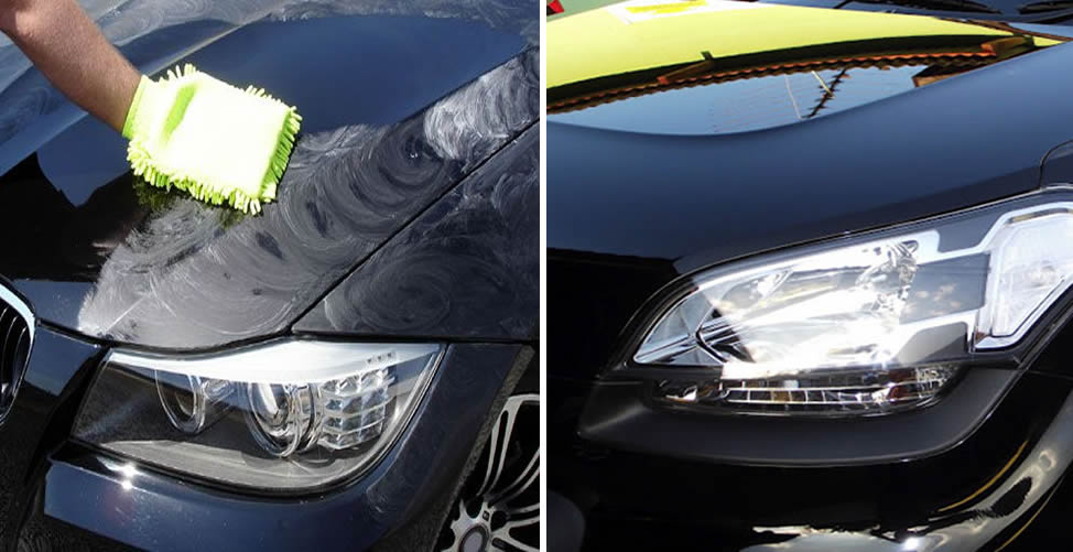 So reinigen Sie das Auto