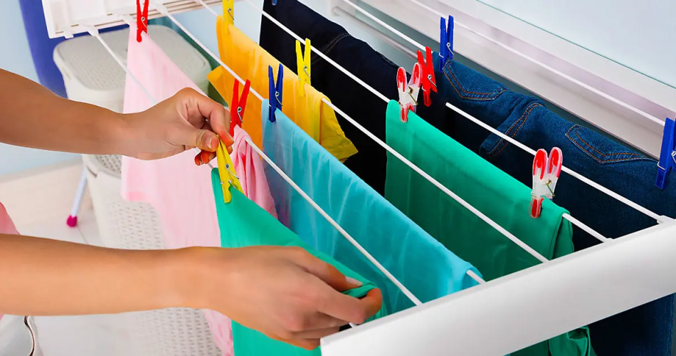 So trocknen Sie Wäsche mit der ERS-Methode schnell zu Hause