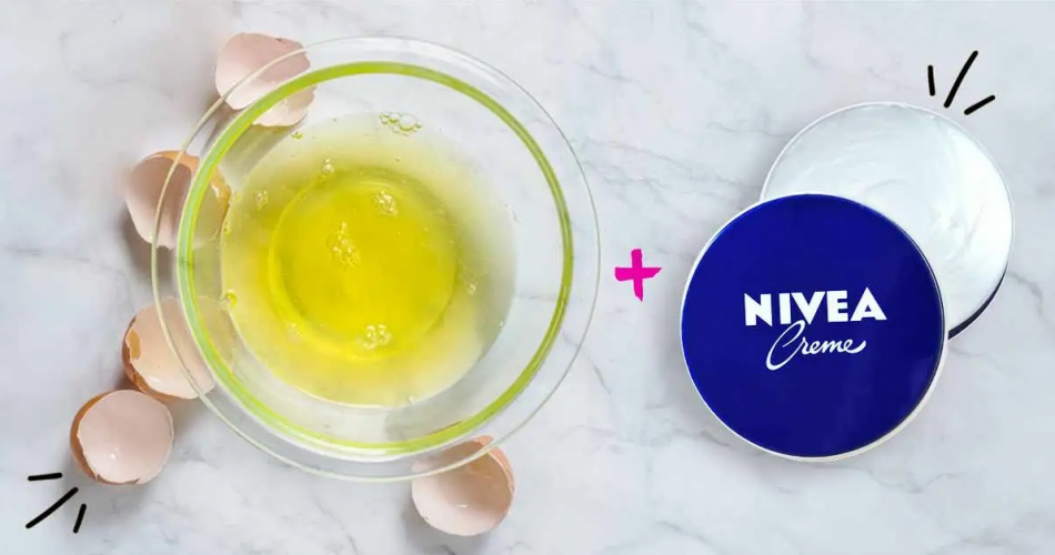 So verwenden Sie Nivea-Creme und Eiweiß, um 10 Jahre jünger auszusehen