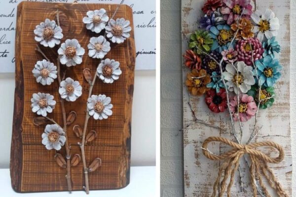 Tannenzapfen: Viele Ideen für die Dekoration Ihres Zuhauses im Herbst