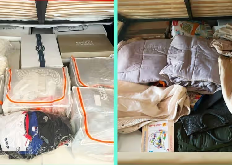 Tipps zur Maximierung des Platzes unter dem Bett – hier erfahren Sie, wie Sie eine Bettkommode organisieren