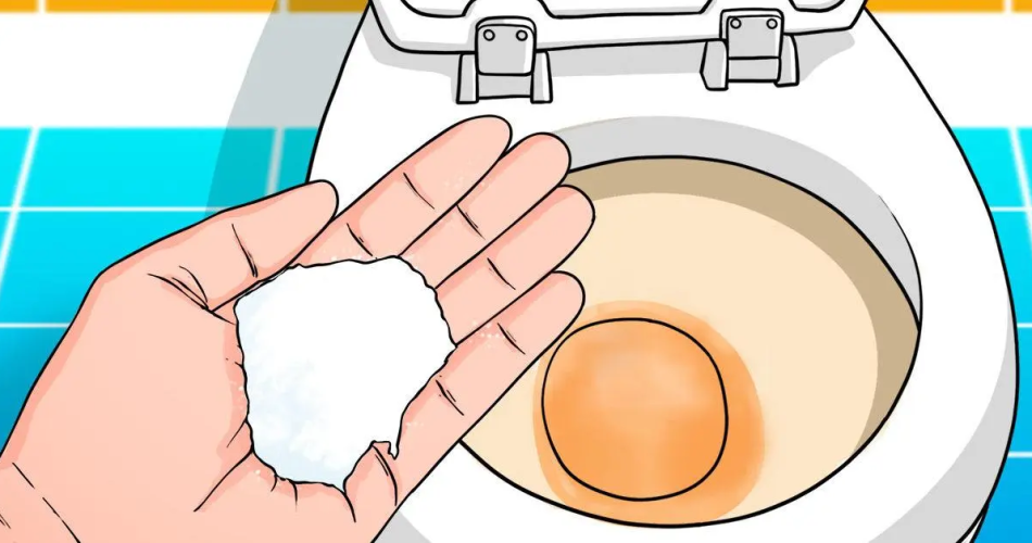 Toiletten bleiben sauber und riechen gut, wenn Sie dieses Pulver in die Toilette spülen