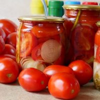 Tomaten aus der Dose in Marinade!