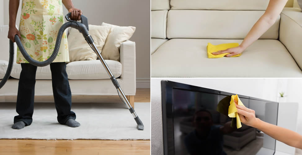 So reinigen Sie das Haus