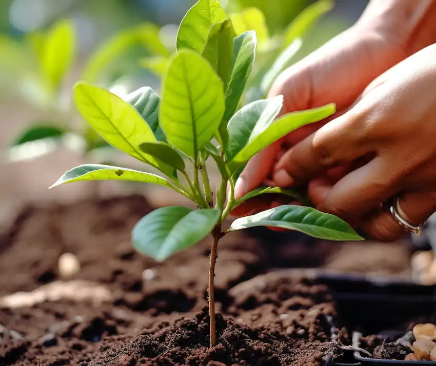 piantare una pianta di guava