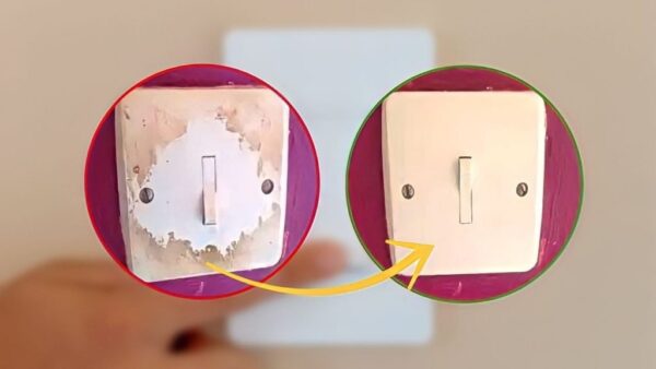 Verdreckter Lichtschalter, wieder wie neu machen: So sollte er gereinigt werden