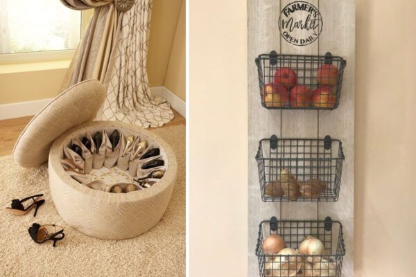 Viele clevere platzsparende Ideen: Sie haben viel mehr Platz