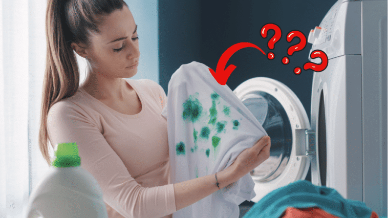 Warum hat Kleidung nach der Maschinenwäsche Flecken?