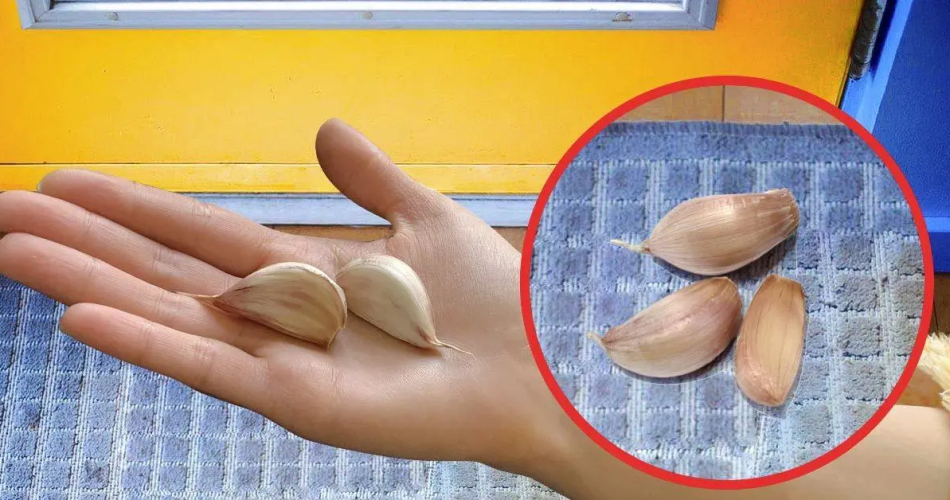 Warum ist es sinnvoll, eine Knoblauchzehe vor das Haus zu stellen? Es beseitigt ein großes Problem