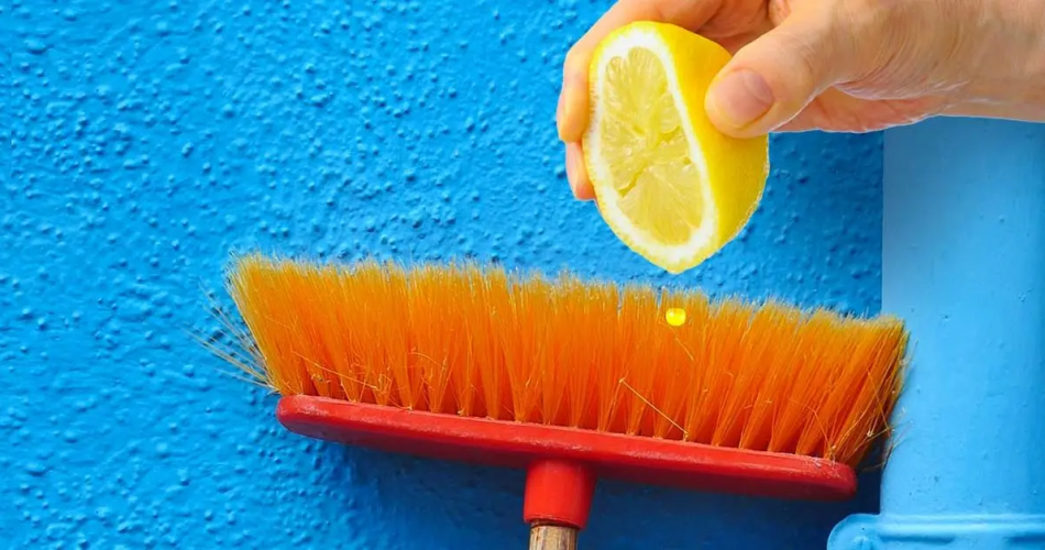 Warum ist es wichtig, Zitrone auf den Besen zu gießen? Die meisten Leute ignorieren diesen Trick