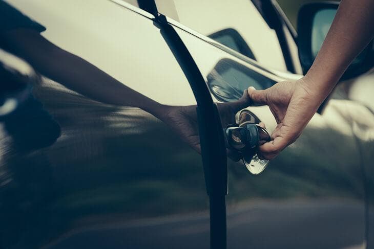 offenes auto ohne schlüssel