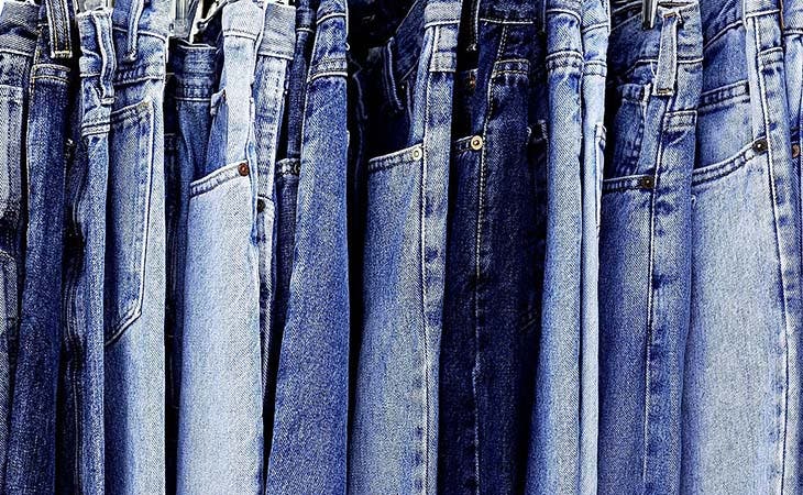 Blaue Jeans