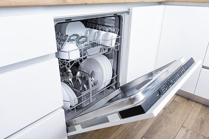 Geschirr in der Spülmaschine