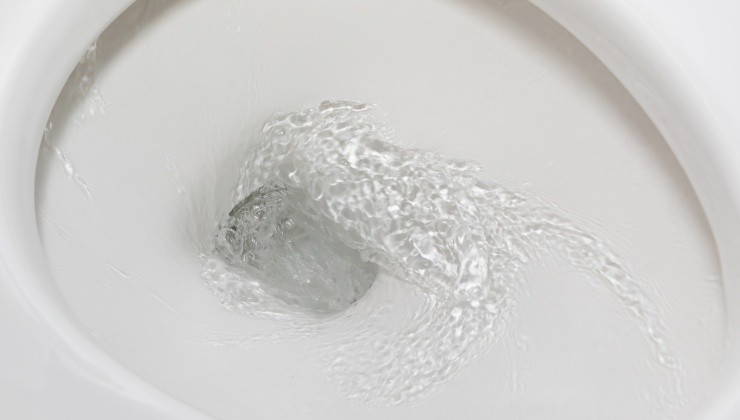 Das Badezimmer putzen