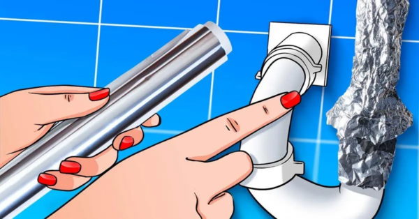 Wickeln Sie Alufolie um Ihre Rohre: Sie sparen viel Geld