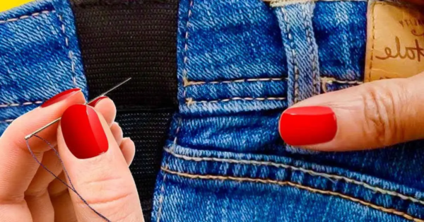 Wie Hosen ohne Nähmaschine vergrößern?