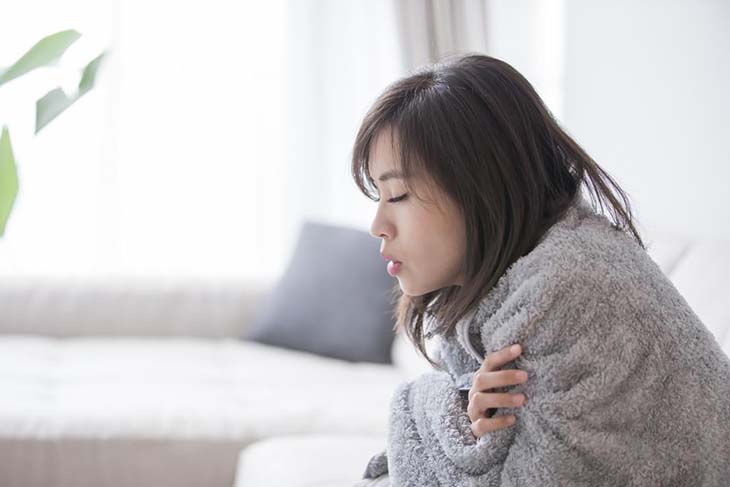 Feuchtigkeit hält dich kalt