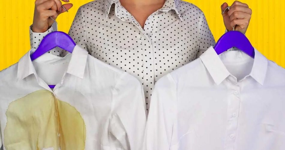 Wie entferne ich dunkle Flecken aus weißer Kleidung? 4 Tricks, die funktionieren