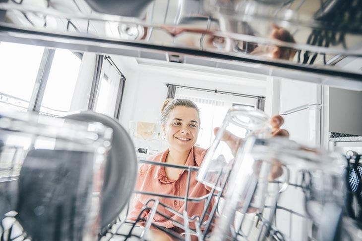 Gläser, die in der Spülmaschine gut riechen