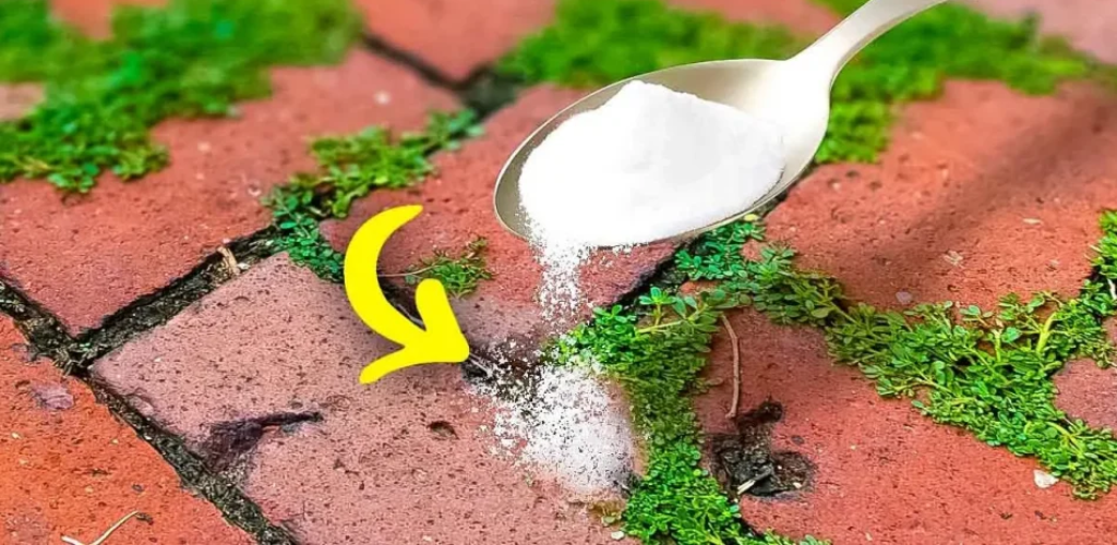 Wie entfernt man Unkraut und Moos auf Pflastersteinen?