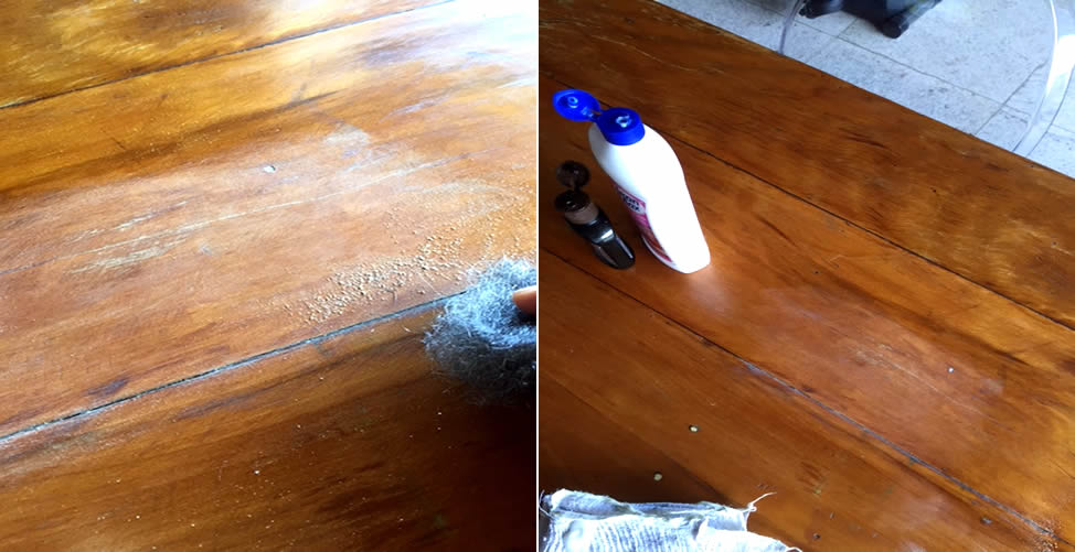 Wie man Holzmöbel reinigt