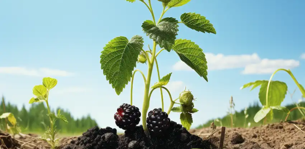 Wie man zu Hause Brombeeren in Töpfen anbaut