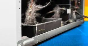 Wie reinigt man den hinteren Behälter des Kühlschranks?