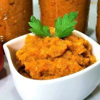 Zacusca Zucchini (für den Winter)!