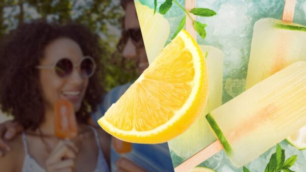 Zitroneneis am Stiel, man muss sich viel Mühe geben, sie zuzubereiten: Sie werden zu Hause vor Freude hüpfen