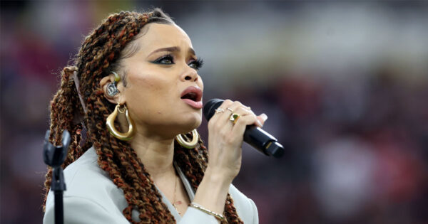 Andra Day’s performance of the ‘Black national anthem’ at Super Bowl causes internet firestorm